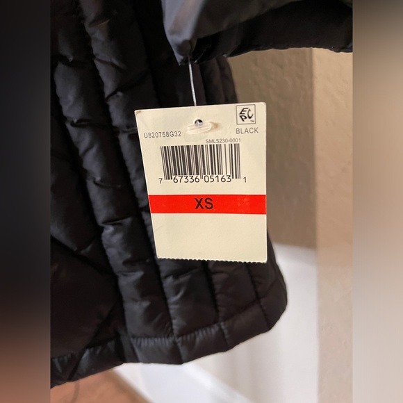 Lucky Brand Women's Black Down Jacket, Coat with hood. XSmall NWT - Picture 8 of 14